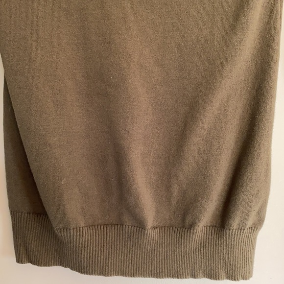 Express Rhinestone Crew Neck Sweater - Green - XS - Picture 5 of 8